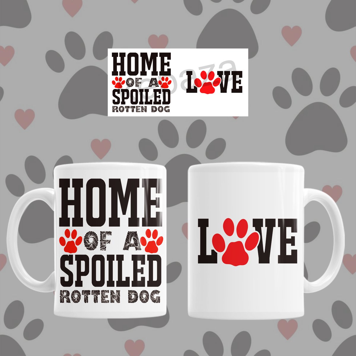 Mok Home of a spoiled rotten dog (Love dog/s)