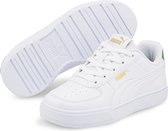 PUMA Caven PS Unisex Sneakers - White/Amazon Green/Gold - Maat 28