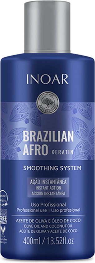 BRAZILIAN AFRO KERATIN ONE STEP 400 ML