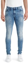 Purewhite - Jone 656 - Heren Skinny Fit   Jeans  - Blauw - Maat 28