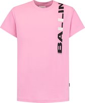 Ballin Amsterdam -  Jongens Slim Fit    T-shirt  - Roze - Maat 176