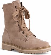 Tamaris Dames Half laarsje 1-1-25214-27 407 beige smal Maat: 37 EU