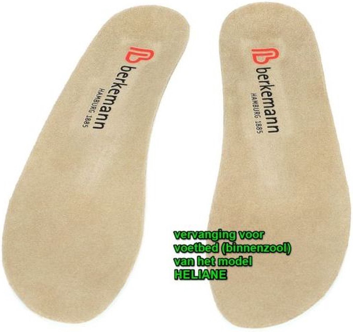 Berkemann - beige donker - binnenzolen - maat 42.5