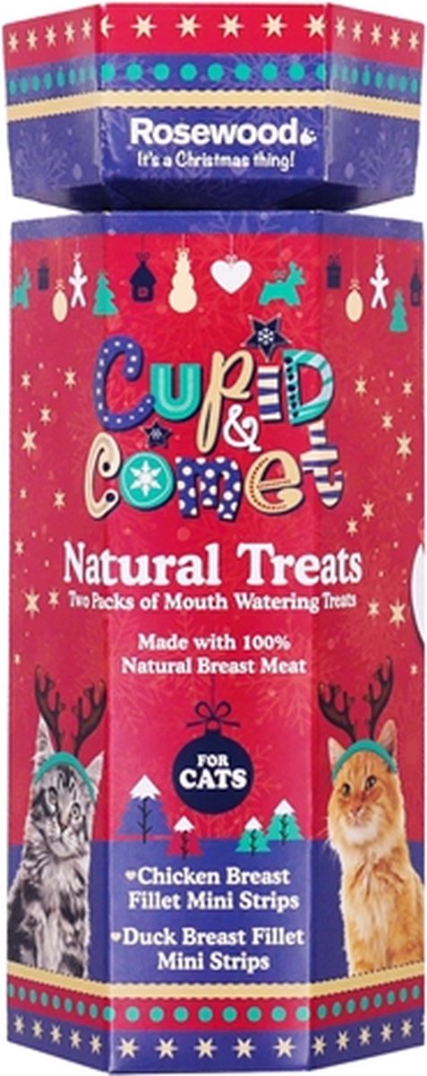 Cupid & comet natural treats in cadeauverpakking