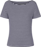 Dancing Days - Horizontal stripes Top - 2XL - Donkerblauw