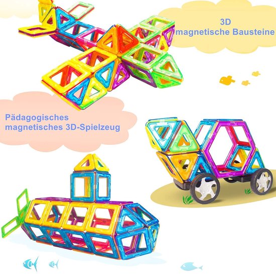 Condis Magnetische Bouwstenen Leerzame Bouwblokken Met Magneet Voor Kinderen 592964673