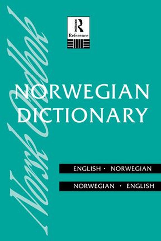 Routledge Bilingual Dictionaries Norwegian Dictionary (ebook