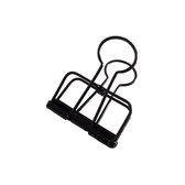 Binder clips blackM (4 st)