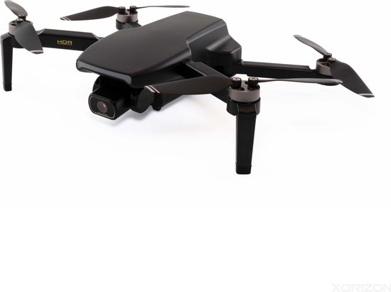 Xorizon XZ96 4K GPS drone - 4K camera - Drone met camera - Drone met GPS - Brushless motoren - 25 minuten vliegtijd - 1 KM bereik - 5GHz Wifi FPV - incl. Travelcase - Geen vliegbewijs nodig - 242 gram - Zwart