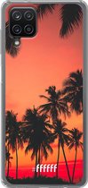 6F hoesje - geschikt voor Samsung Galaxy A12 - Transparant TPU Case - Coconut Nightfall #ffffff