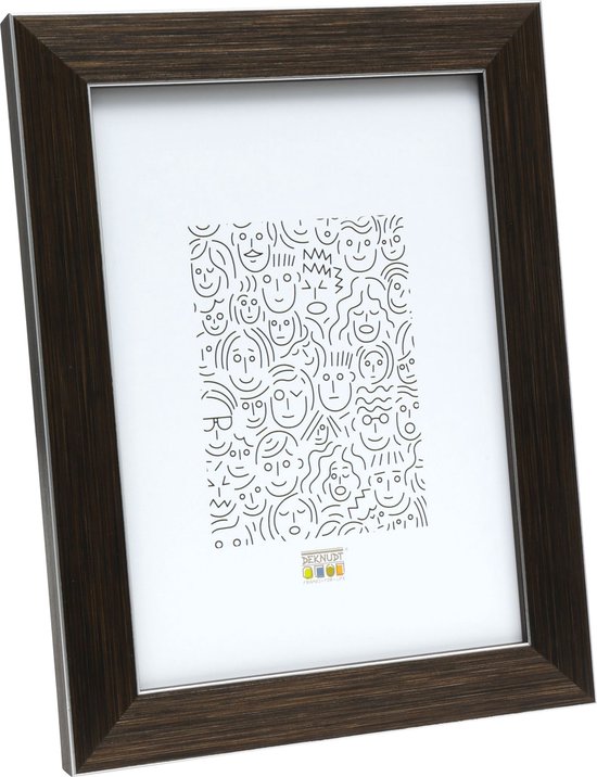 Deknudt Cornice Per Foto In Legno, Marrone, Formato 20x30 Cm - 2