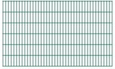 Decoways - Dubbelstaafmatten 2,008x1,23 m 16 m (totale lengte) groen