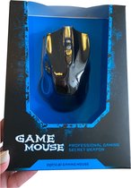 Gaming muis - Optische muis - 1000 tot 2500 DPI - Bedraad - Zwart