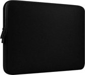 Tech Supplies - Neopreen Soft Laptop Sleeve 14 Inch 36 x 26 cm (Lxh)- 14" laptopsleeve - oa voor Apple Macbook Air / Pro - laptophoes - Zwart