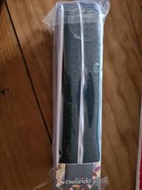 Crelando Klittenband zelfklevend 3m zwart 16mm