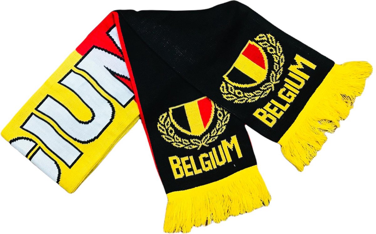 Belgium - Voetbal sjaal met de kleuren van Belgisch Nationale Team - Rode  Duivels | bol.com