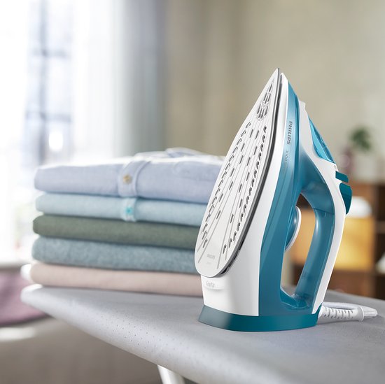 Philips Stoomstrijkijzer 3000 Series DST3011/20 - Zelfreinigend - Verticaal Strijken - Druppelstop - Blauw