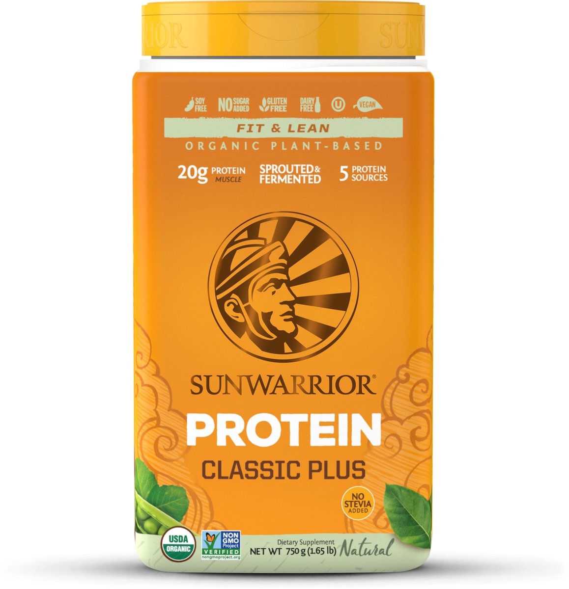 Goedkoopste Sunwarrior Proteïne Classic Plus - Naturel - 750 gram