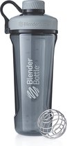 BlenderBottle Radian Tritan - Eiwitshaker / Bidon - 940ml - Full-Color Pebble Grey