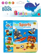 Badboek voor baby / peuter - Water speelgoed boekje - Sport