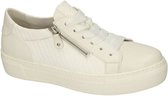 Gabor -Dames -  off-white-crÈme-ivoor - sneakers  - maat 38