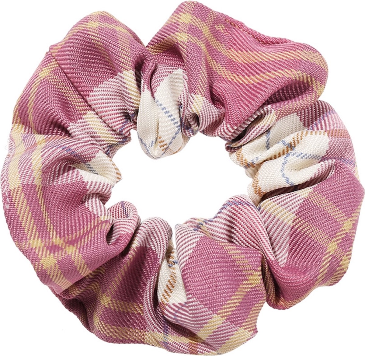 Scrunchie - Roze - Geruit - Damesdingetjes