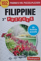 Denksport Filippine 3* sterren puzzelboek - 192 Denksport puzzels - puzzelboeken volwassenen denksport