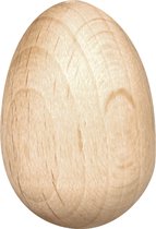 Ruw Houten Ei - Eieren -  Schilderen - Pasen - 30x23mm