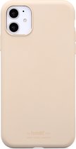 Holdit - iPhone 11, hoesje silicone, beige