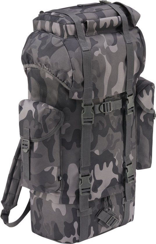 Brandit Combat Backpack Grey Camo 65 Liter Rugzak