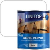 Acryl Vernis - Acryl-polyurethaanvernis voor binnen - Linitop - 250 ml