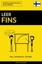 Leer Fins: Snel / Gemakkelijk / Efficiënt: 2000 Belangrijkste Woorden