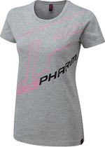 Womens Outline Logo Tee Grey (MPLTS487) XS