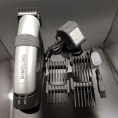 Bol.com Tondeuse - Tondeuse mannen HaarTrimmer - Draadloos - Inclusief Puntkam - Oplaadbaar - 5x opzetstuk - Borstel - 2-traps m... aanbieding
