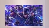 Muursticker The Avengers | The Avengers door muur (3D-effect) | Muursticker superheld Marvel Avengers | Deursticker Kinderkamer Jongenskamer | 80 x 120 cm - Topkwaliteit 7