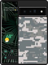Pixel 6 Pro Hardcase hoesje Army Digi Camouflage - Designed by Cazy
