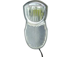 Fietsverlichting - Fietslamp Naafdynamo - Koplamp Chroom | bol.com