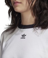 adidas Originals Crop Top T-shirt Vrouwen Witte 40