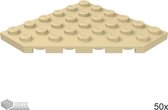 LEGO 6106 Tan 50 stuks