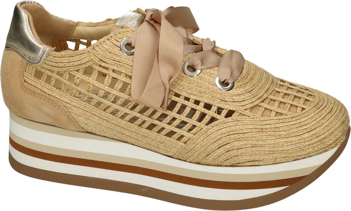 Softwaves -Dames - camel - sneakers - maat 39 | bol