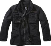 Kinderen - Kids - Urban - Streetwear - Nieuw - Modern - Dikke en zware kwaliteit! - M65 Jacket Giant zwart