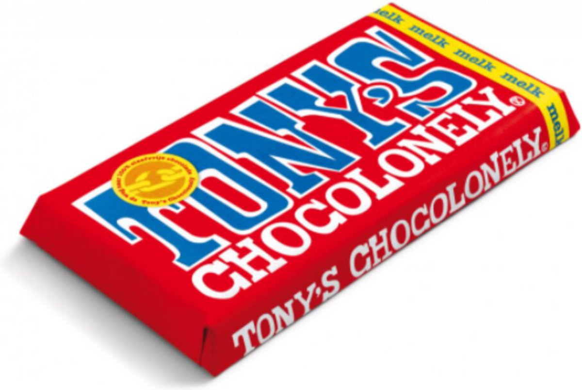 Melk Chocolade Reep - Melkchocolade Reep - 180 gram van Tony's Chocolonely — cadeau in Eten & Drinken - foto 7