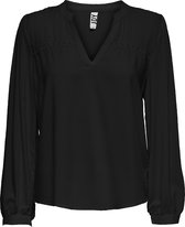 JdY JDYALBERT L/S LACE TOP WVN Dames Top - Maat 42