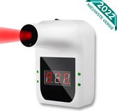 Nince Muur Thermometer Van Hoge Kwaliteit - Infrarood Thermometer voor Bedrijven - Voorhoofd Thermometer Automatisch - Alarm bij Verhoging - Wand thermometer