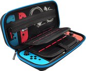 Kasey - Geschikt voor Nintendo Switch Case & Switch OLED Case & Nintendo Switch Hoes - Switch Hoes - Beschermhoes - Hard Cover - Blauw
