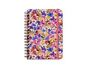 Wekelijkse planner-roze bloemen dagboek-ongedateerde wekelijkse planner-wekelijkse planner-florale wekelijkse planner-hardcover-A5