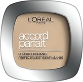 Oréal Paris - Accord Parfait Poeder - D3/W3 Beige Doré - Matterend gezichtspoeder met een Natuurlijke resultaat - 9 gr.