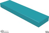 LEGO Tegel 1x4, 2431 Donker Turquoise 50 stuks