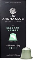 Bol.com Aroma Club - Nespresso Compatible Capsules (120 st.) - No. 1 Elegant Vesper - Intensiteit 2/5 - Lungo - 100% Aluminium K... aanbieding