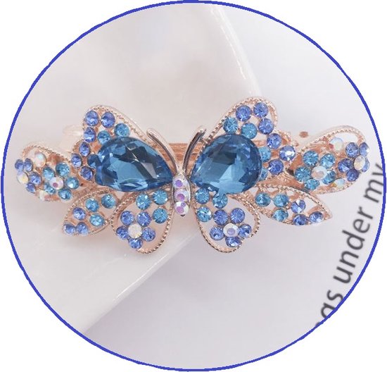 Pinces à cheveux - Épingle à cheveux - Pince à cheveux - Épingle à cheveux - Barettes et pinces à cheveux - Set de 3 pièces - Papillon